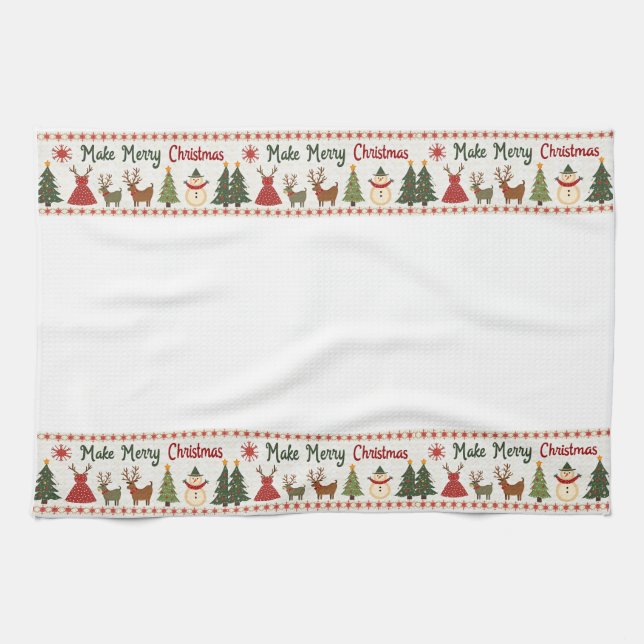 Christmas Kitchen Towel (Horizontal)