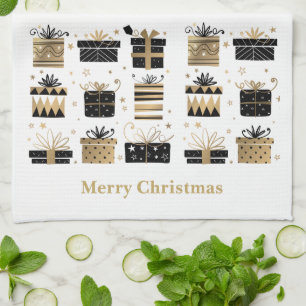 Christmas Kitchen Towel Merry Christmas Presents
