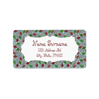 Christmas Kites, address labels