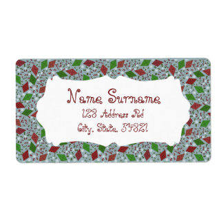 Christmas Kites, address labels