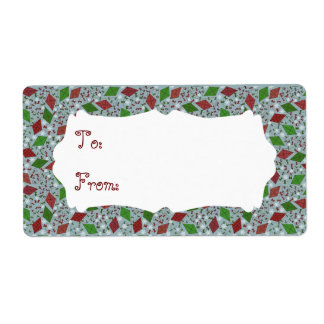 Christmas Kites, gift labels