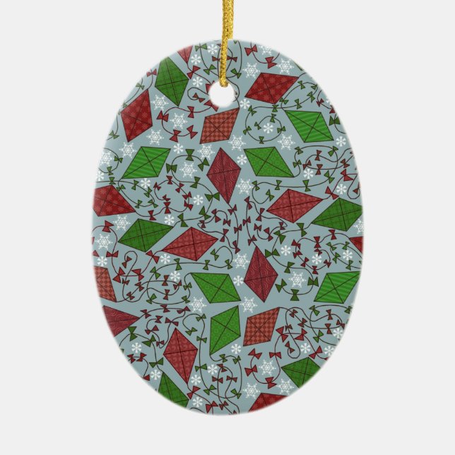 Christmas Kites, ornament (Front)