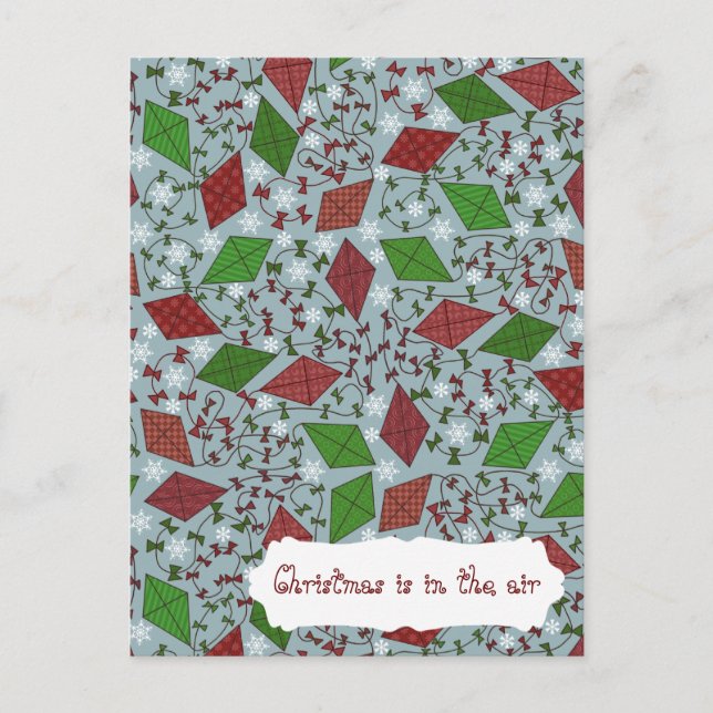 Christmas Kites, postcard (Front)