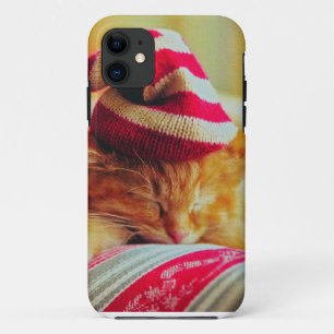 Christmas Kitten iPhone 11 Case