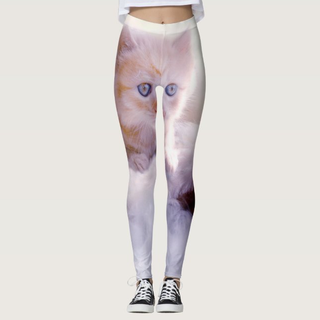 Christmas Kitten Leggings (Front)