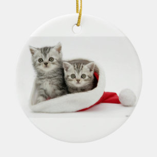 Christmas Kittens Ornament
