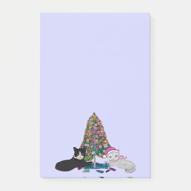 Christmas Kittens Post-it® Notes (Front)