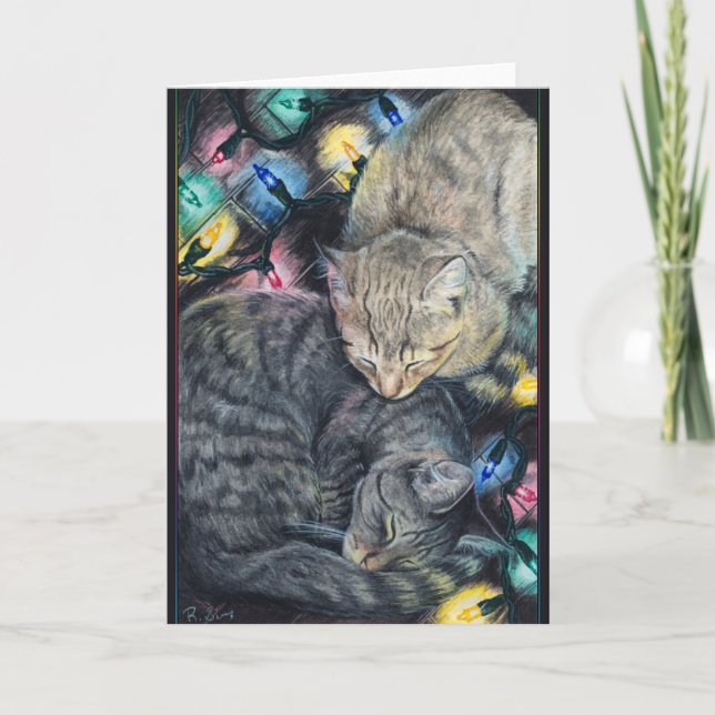 Christmas Kitties Card (Front)