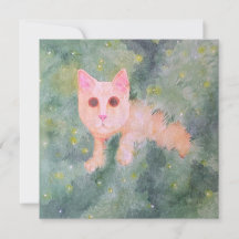 Christmas Kitty Card