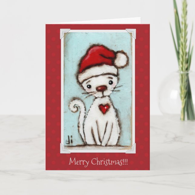 Christmas Kitty - Christmas card (Front)