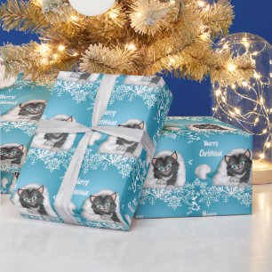 Christmas Kitty Holiday wrapping paper
