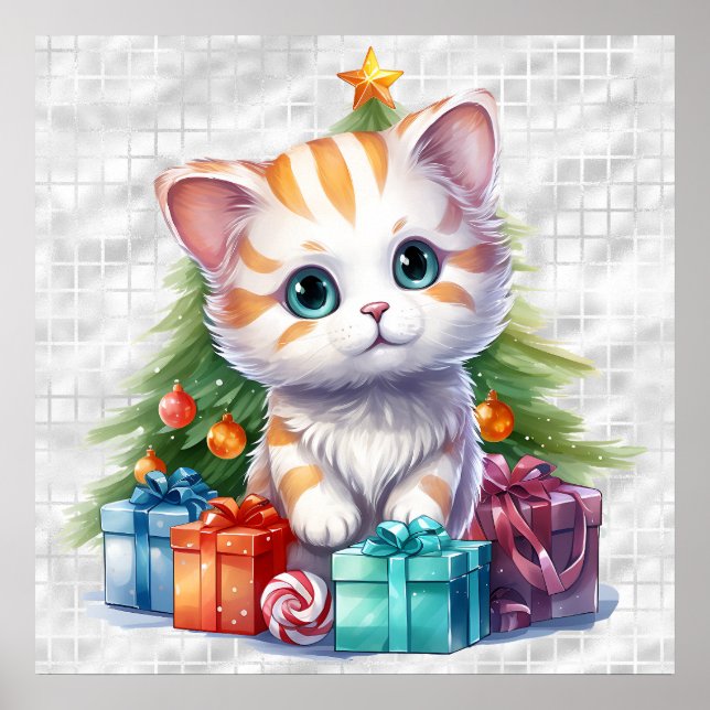 Christmas Kitty Poster (Front)