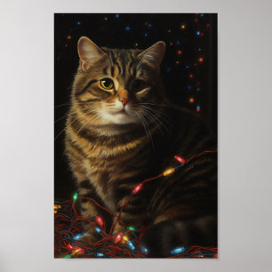 Christmas Kitty  Poster