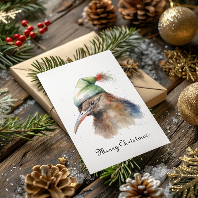 Christmas Kiwi Bird Invitation (Creator Uploaded)