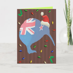 Christmas Kiwi Greeting Card