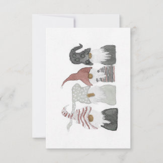 Christmas knome card