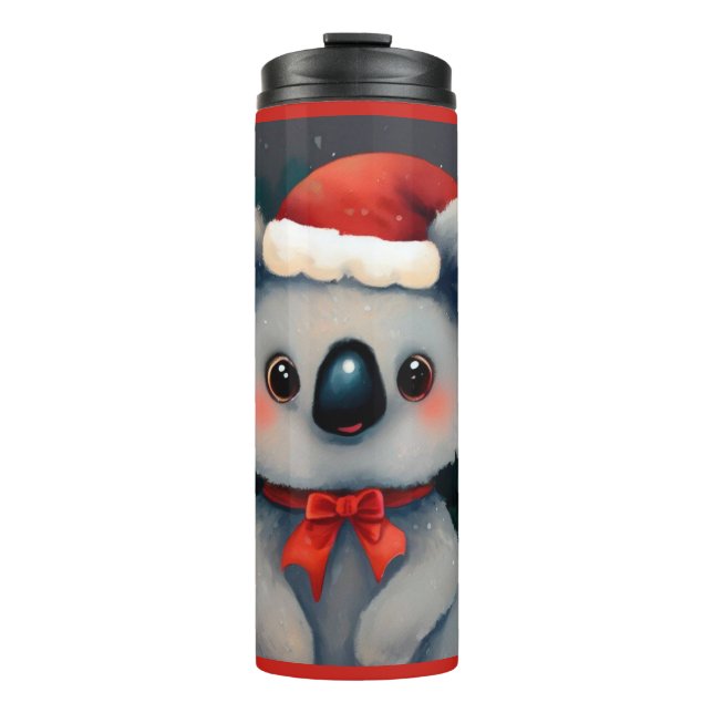 Christmas Koala 1 Thermal Tumbler (Front)