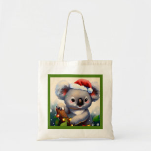 Christmas Koala 2 Tote Bag
