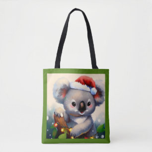 Christmas Koala 2 Tote Bag