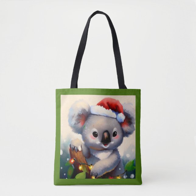 Christmas Koala 2 Tote Bag (Front)