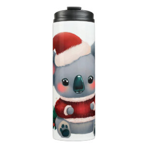 Christmas Koala 3 Thermal Tumbler