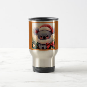 Christmas Koala 4 Travel Mug
