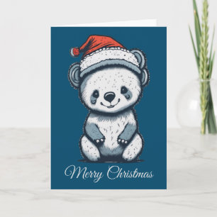 Christmas Koala Bear Card