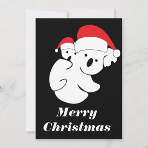 Christmas Koala Bears Holiday Card