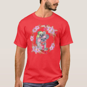 Christmas Koala Botanicals  T-Shirt