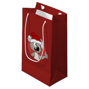 Christmas koala cartoon  small gift bag