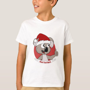 Christmas  koala cartoon  T-Shirt