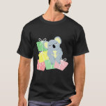 Christmas Koala Santa Wearing Hat Merry Xmas T-Shirt<br><div class="desc">Christmas Koala Santa Wearing Hat Merry Xmas</div>