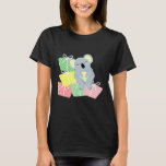 Christmas Koala Santa Wearing Hat Merry Xmas T-Shirt<br><div class="desc">Christmas Koala Santa Wearing Hat Merry Xmas</div>