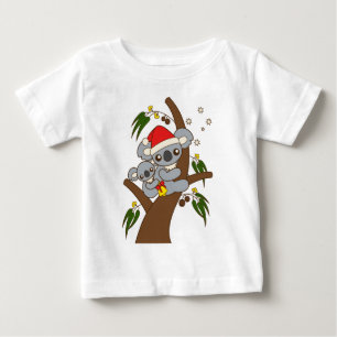 Christmas Koalas Baby T-Shirt