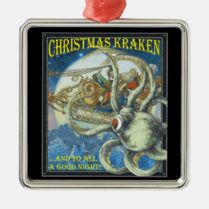 Christmas Kracken Ornament