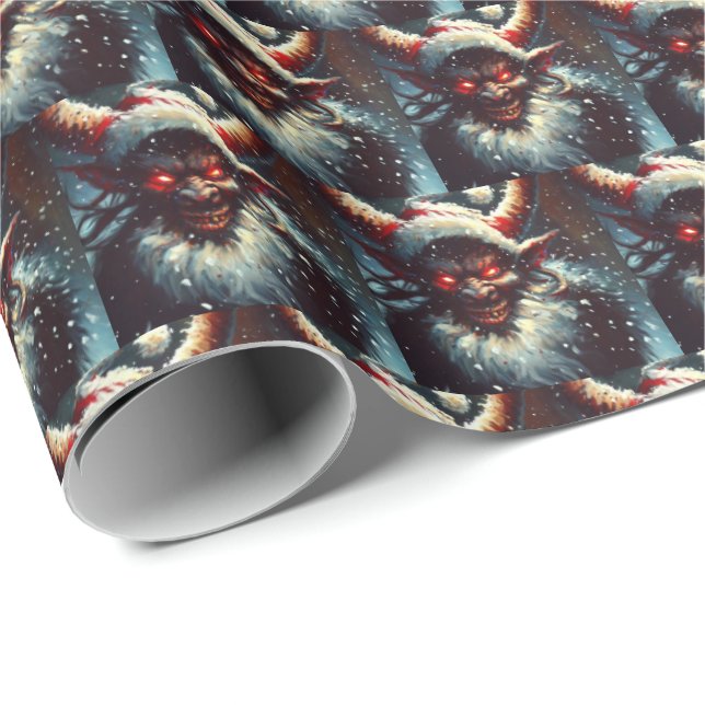 Christmas Krampus 1 Wrapping Paper (Roll Corner)
