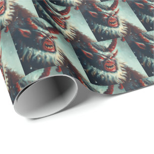 Christmas Krampus 3 Wrapping Paper