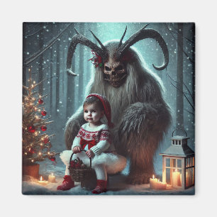 Christmas Krampus Magnet 