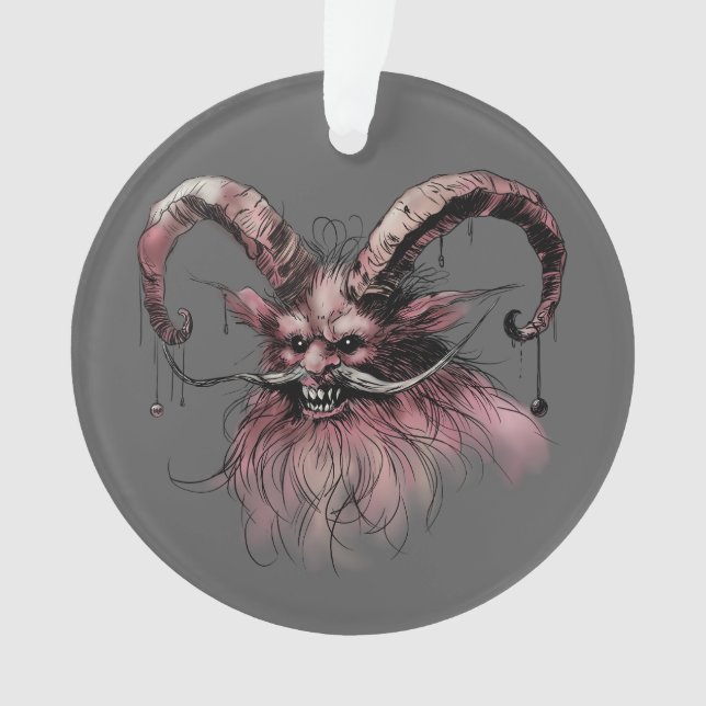 Christmas Krampus Ornament (Front)