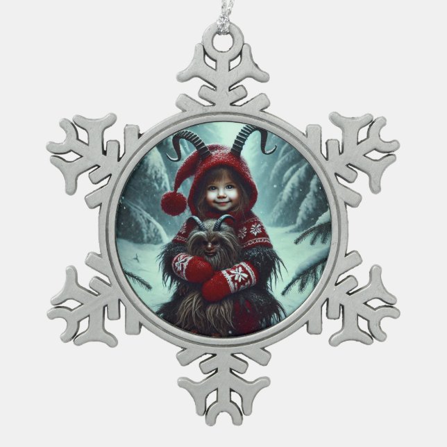 Christmas Krampus Ornament (Front)
