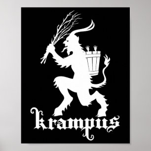 Christmas Krampus Scary Xmas Horror Occult Holiday Poster