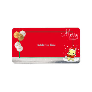 Christmas Label