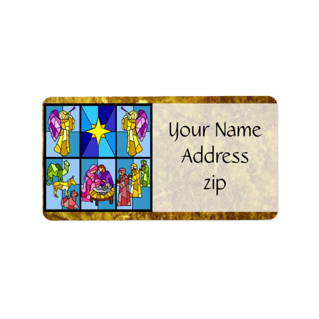 Christmas Label (Front)