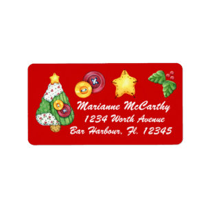 Christmas Label - SRF