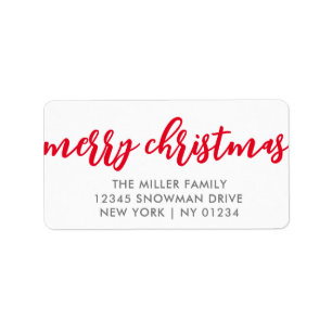 Christmas Labels