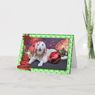 Christmas - LabraDoodle - Izzy Holiday Card