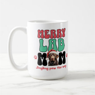 Christmas Labrador Dog Mum Coffee Mug