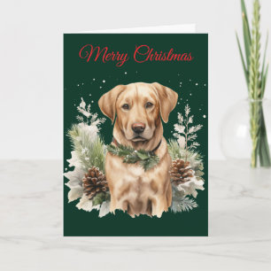 Christmas Labrador Holiday Card