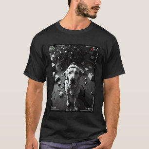 Christmas Labrador Retriever Caught On Camera T-Shirt