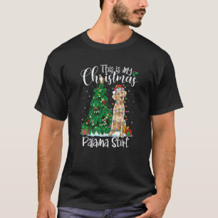Christmas Labrador Retriever Pajama Lab Dog Xmas T-Shirt